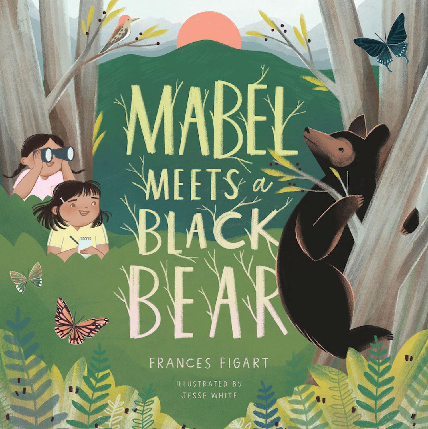“Mabel Meets a Black Bear” is written by Frances Figart for children ages 5 through 10 to read with their parents and grandparents. Its main characters are twin girls who are vacationing with their mom and dad in a Smokies rental cabin near the park.