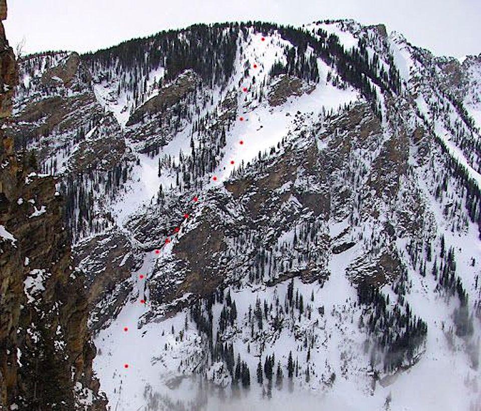 A Wyoming snowboarder was killed when an avalanche ran over him on the Broken Thumb Route/BT Avalanche Center