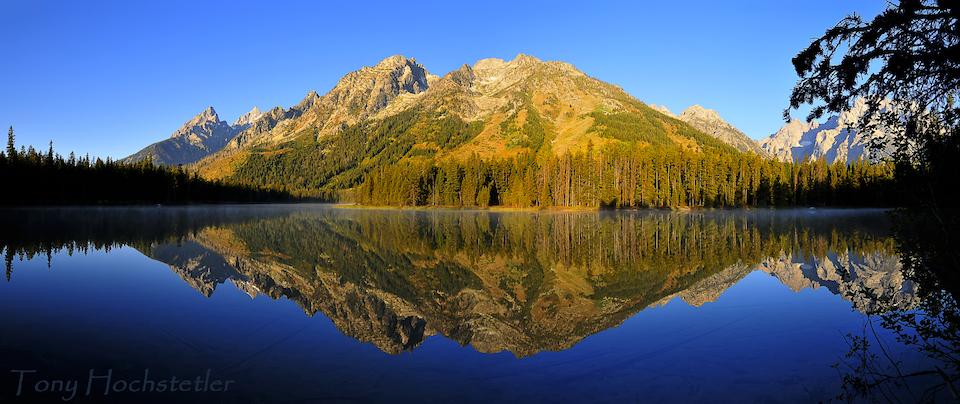 String Lake panorama in Grand Teton National Park/Tony Hochstetler