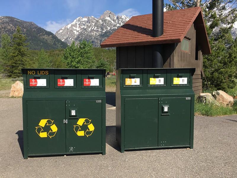 More than 1,000 additional trash and recycling bins have been added through the pilot program/NPCA