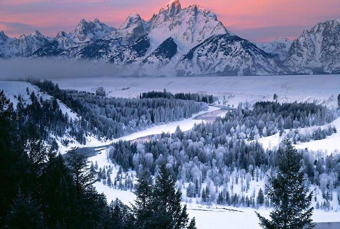 Grand Teton National Park in winter/Grand Teton Association