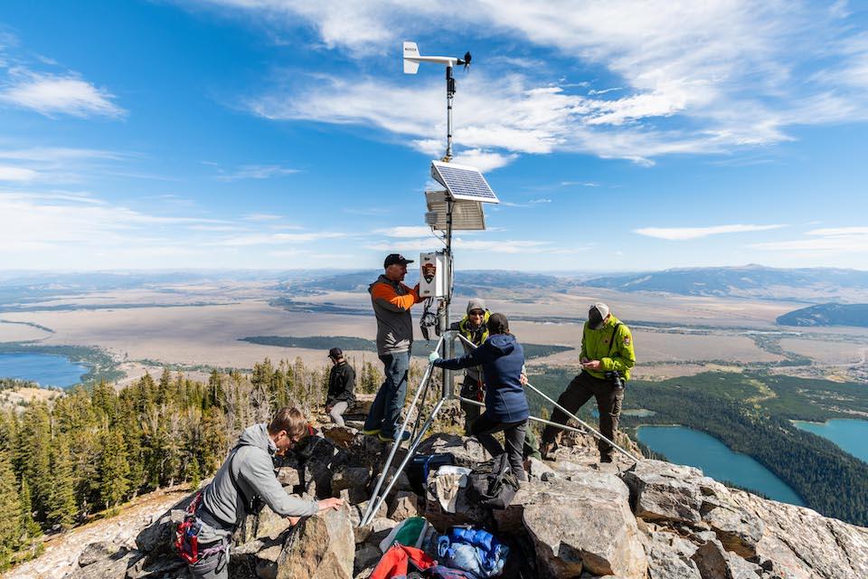 Weather stations installed in the park back in September should lead to more useful avalanche forecasts / NPS
