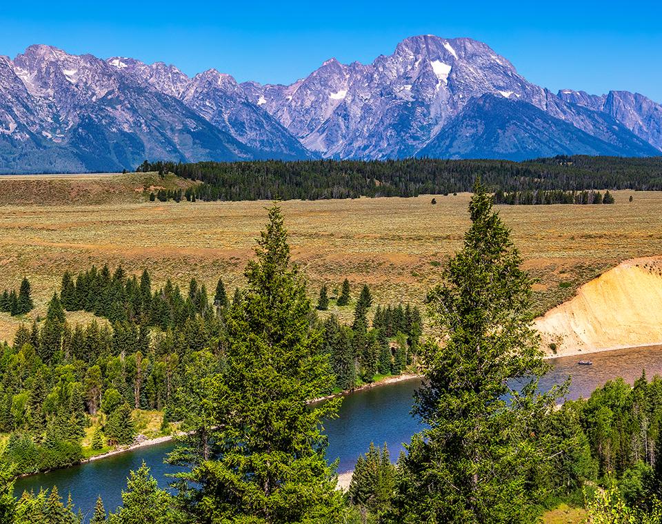A little raft, the Snake River, and some very tall mountains, Grand Teton National Park / Rebecca Latson A little raft, the Snake River, and some very tall mountains, Grand Teton National Park / Rebecca Latson