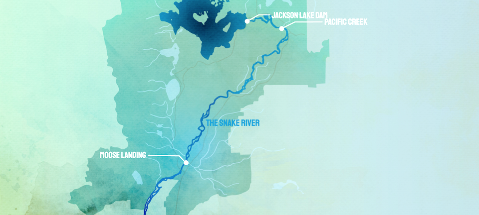 Snake River Gateways map/GTNPF