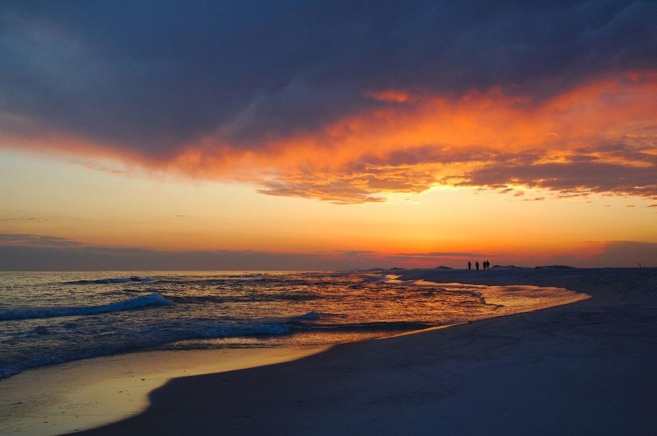 Sunset at Fort Pickens in Gulf Islands National Seashore/NPS