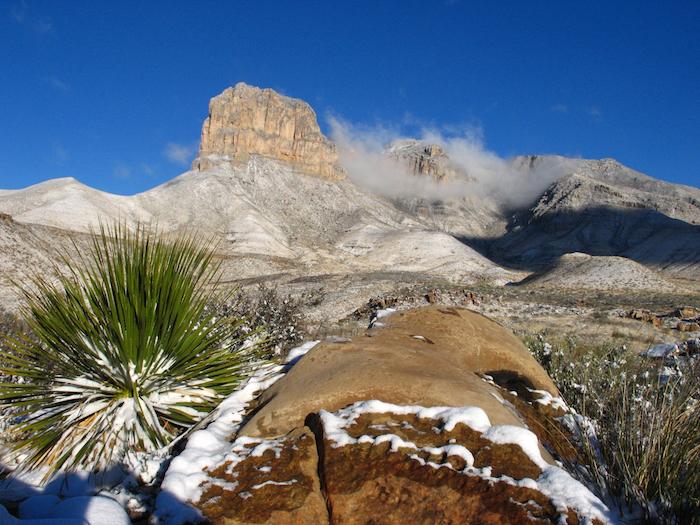 Winter can be an even more alluring, and less crowded, season at Guadalupe Mountains National Park/NPS