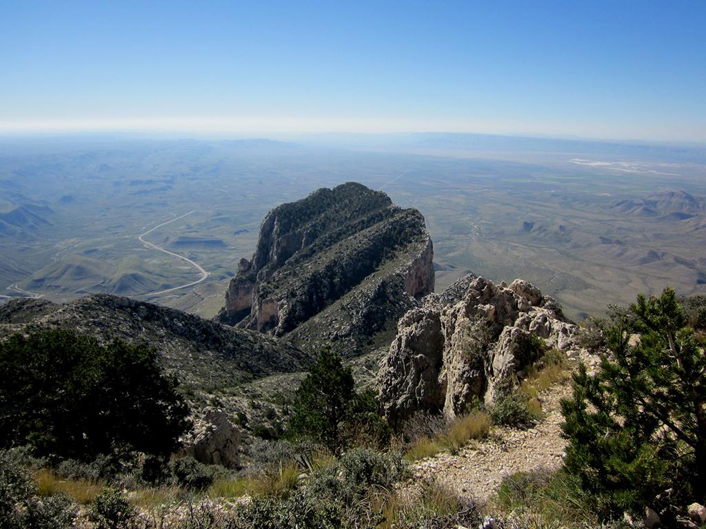 The view of El Capitan from Guadalupe Peak, Guadalupe Mountains National Park / Tom Miller