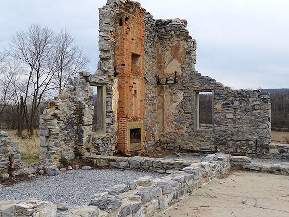 Ruins of the John H. Allstadt house/NPS