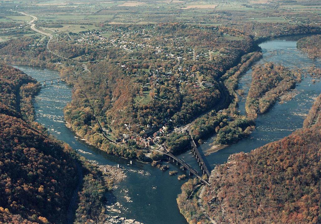 Aerial View, Harpers Ferry National Historical Park / National Park Service