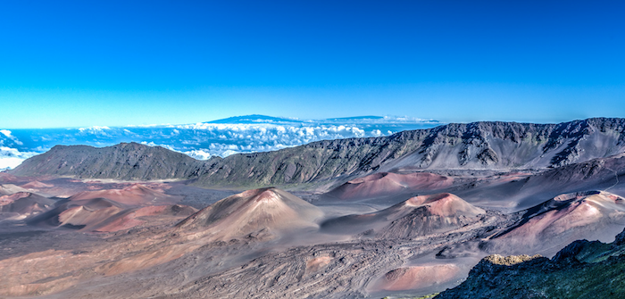 An image of many of the cinder cones in the Summit District/David Schoonover