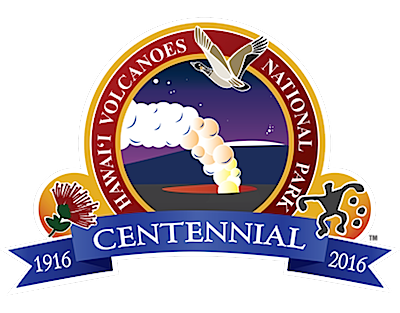 Hawai'i Volcanoes Centennial Logo for 2016/NPS