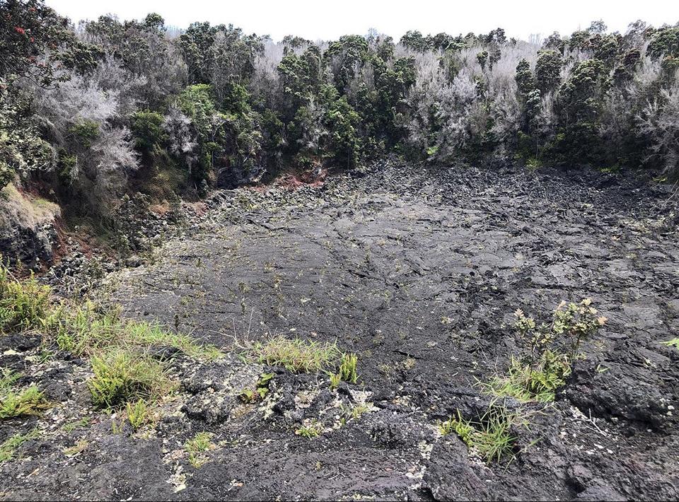 Luamanu Crater, Hawai'i Volcanoes National Park / NPS - J. Ferracane