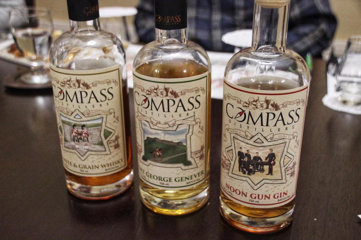 Compass spirits are served on the Halifax Citadel's Raise Your Spirits tour and tasting.