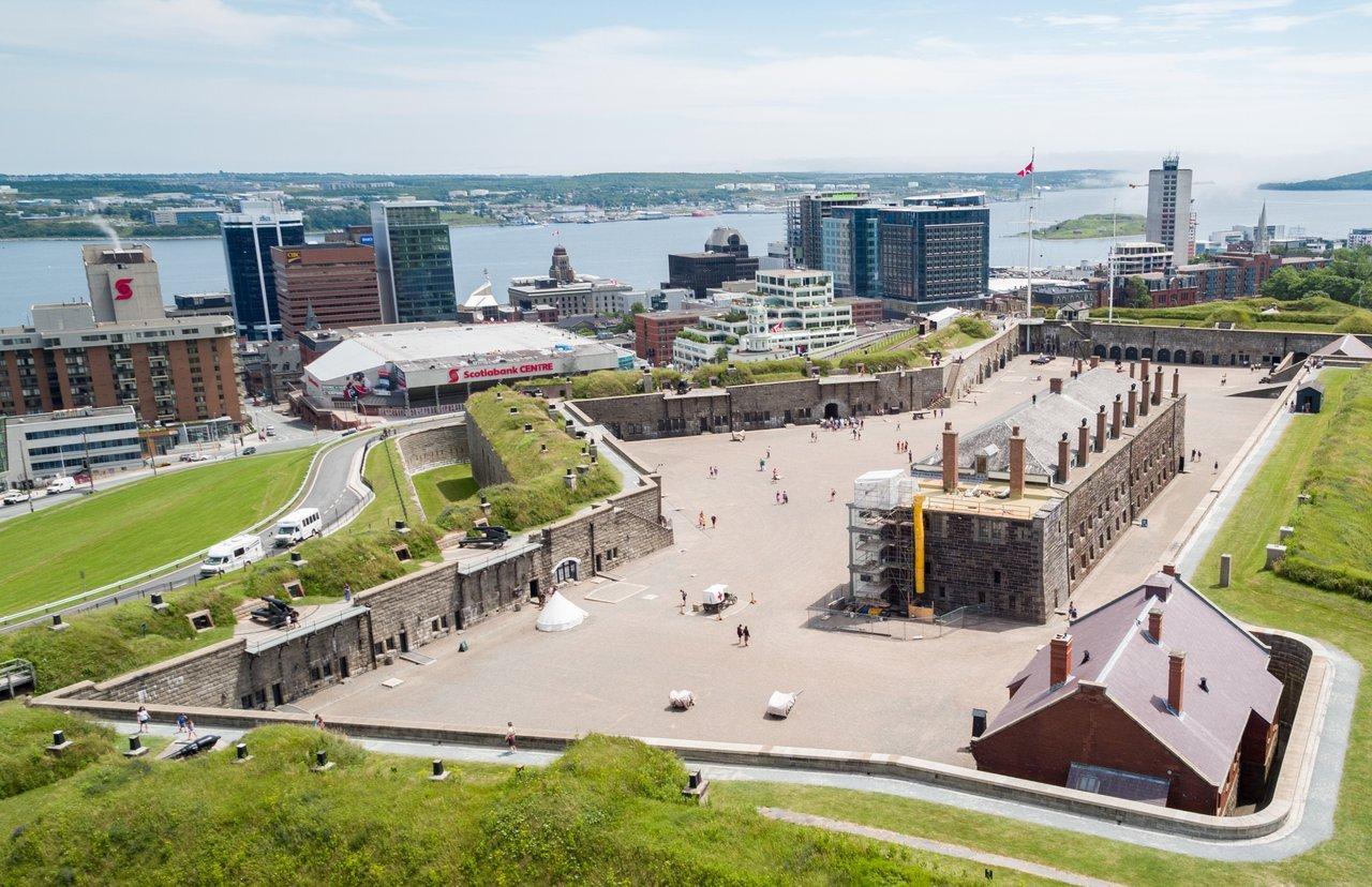 The Halifax Citadel National Historic Site is in the heart of Halifax, Nova Scotia.