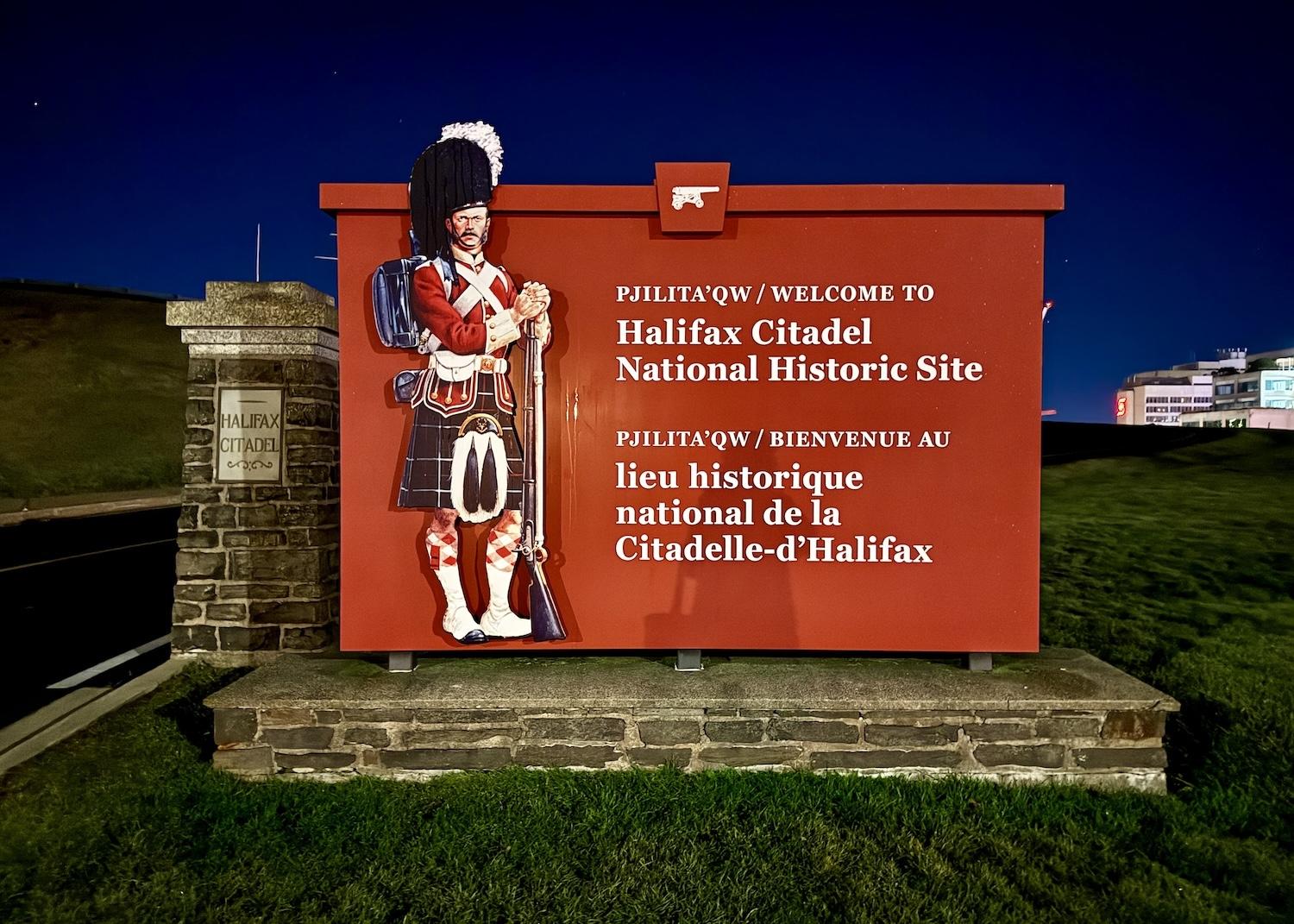 Halifax Citadel National Historic Site looms over downtown Halifax. Halifax Citadel National Historic Site looms over downtown Halifax.