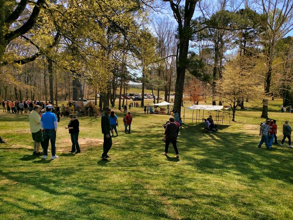 horseshoe bend national battlefield, national park, alabama, festival