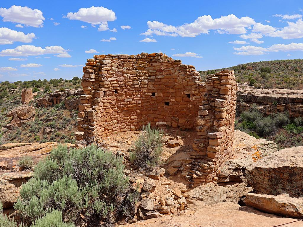 Tower remains, Hovenweep National Monument / Western Landscapes