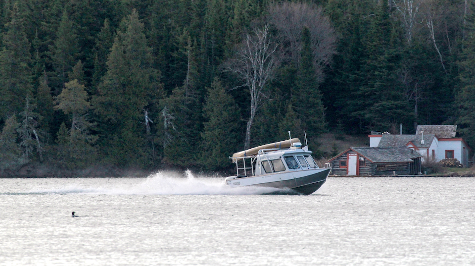 Boats greatly help the Park Service in patrolling and managing the park/Bob Pahre