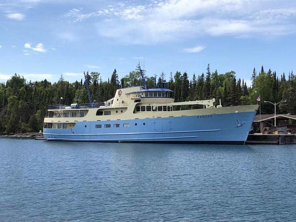 The Ranger III ferry at Isle Royale National Park will make stops at Windigo this year/NPS