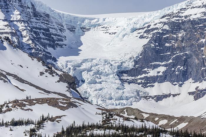 Glacial Snow And Ice, Jasper National Park / Rebecca Latson