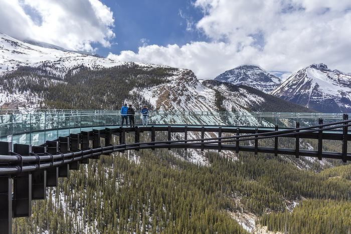 On The Glacier Skywalk - Original, Jasper National Park / Rebecca Latson