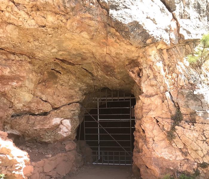 Historic entrance to Jewel Cave/Kurt Repanshek