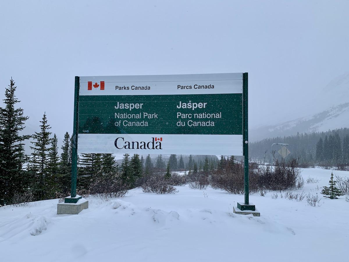 Mount Andromeda is not far from the Icefields Parkway in Jasper National Park.