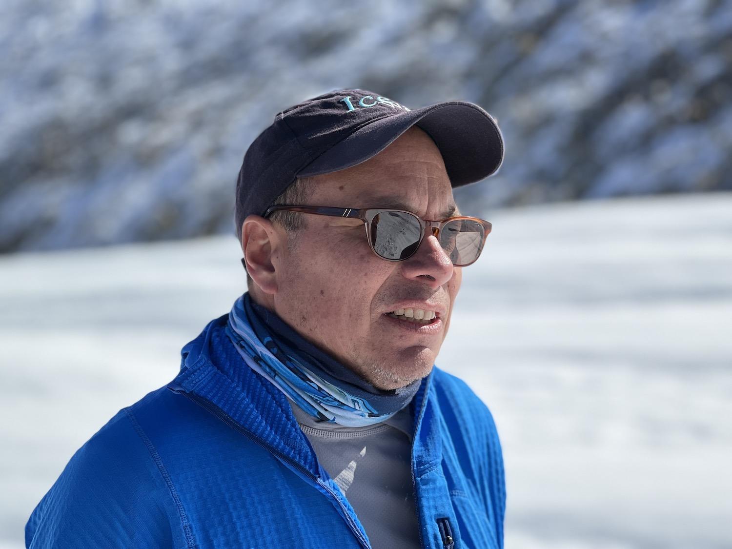 Zucmin Guiding owner Tim Patterson partners with IceWalks to offer an Indigenous perspective on the Columbia Icefields and Athabasca Glacier.