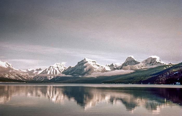 Snowy Mountains Along Lake McDonald, Glacier National Park / John Latson