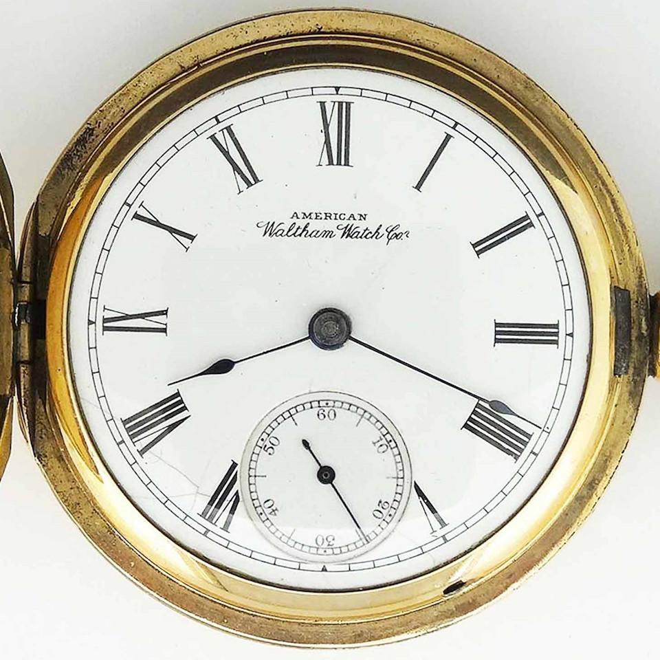 The face of a pocket watch similar to John Muir's/NPS