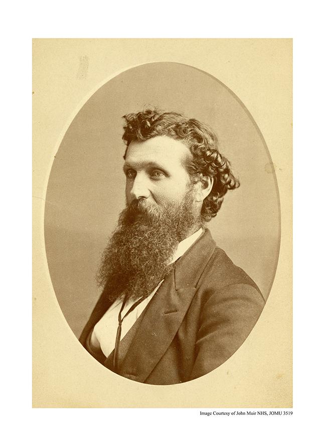 John Muir, ca 1870, John Muir National Historic Site / National Park Service