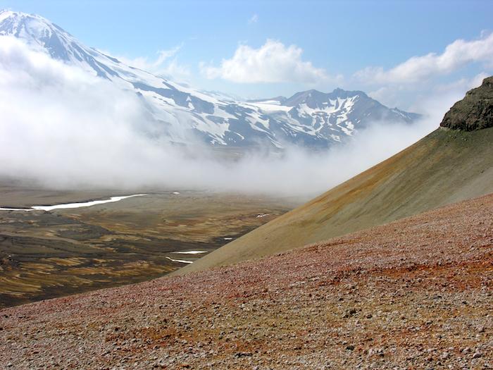 Valley explorers encounter many unexpected joys including beautiful colors of volcanic ash/NPS