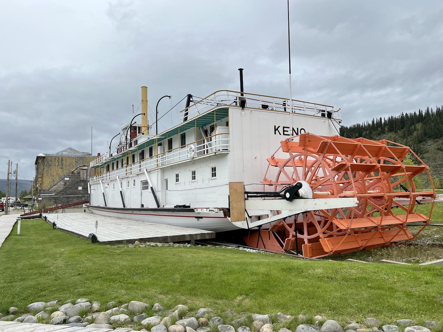 The S.S. Keno has been a fixture on the Dawson waterfront since 1960.