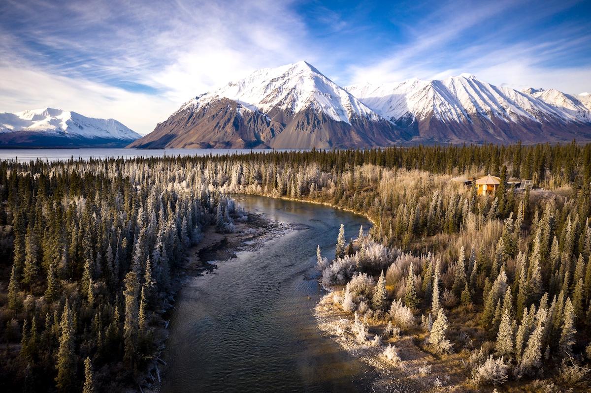 Kathleen Lake in Kluane.