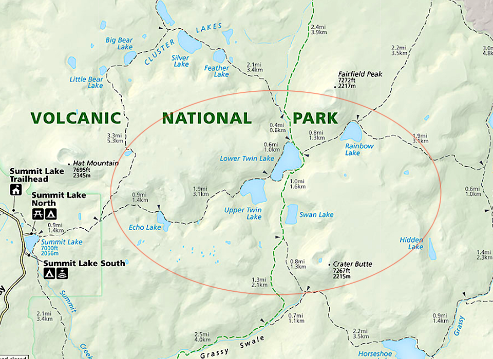 Part of Lassen Volcanic National Park's backcountry has been closed to camping for 60 days due to careless campers.