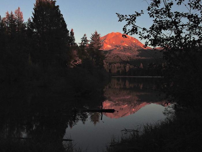 Lassen Peak over Manzanita Lake. Lassen Volcanic National Park/Lee Dalton Lassen Peak over Manzanita Lake. Lassen Volcanic National Park/Lee Dalton