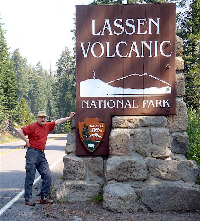 Lassen Volcano National Park sign/Sean Repanshek
