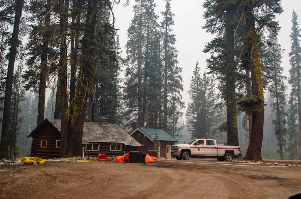 Summit Lake Ranger Station and all structures in the Summit Lake Campground, remain intact in part due to successful interagency firefighting leveraging years of work to bolster the area’s wildfire resilience/NPS