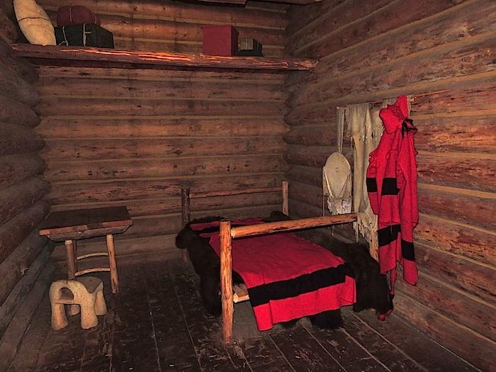 Sleeping quarters at Fort Clatsop/Lee Dalton