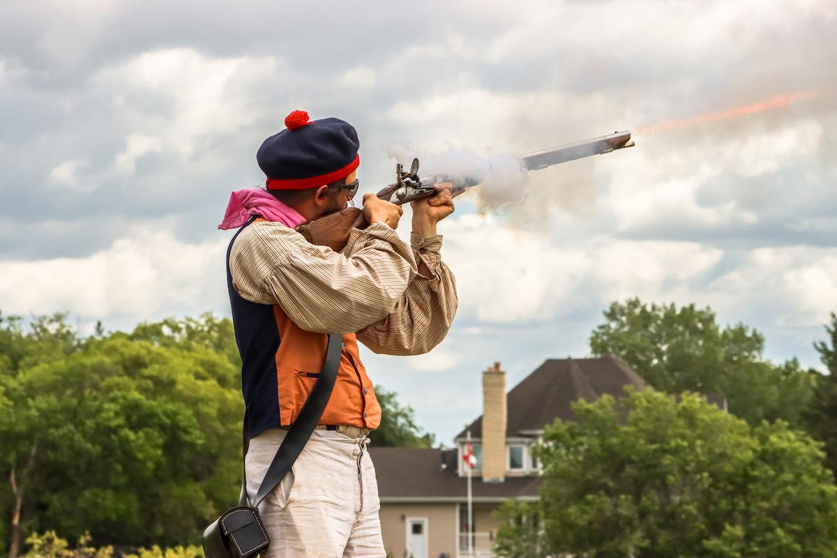Historic weapon demonstrations will be offered at Lower Fort Garry.