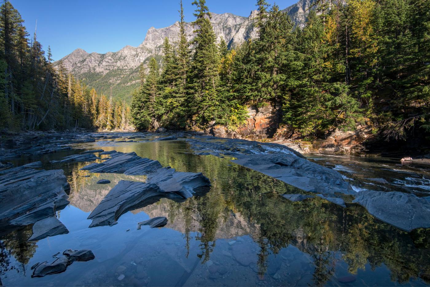McDonald Creek - Glacier National Park McDonald Creek - Glacier National Park