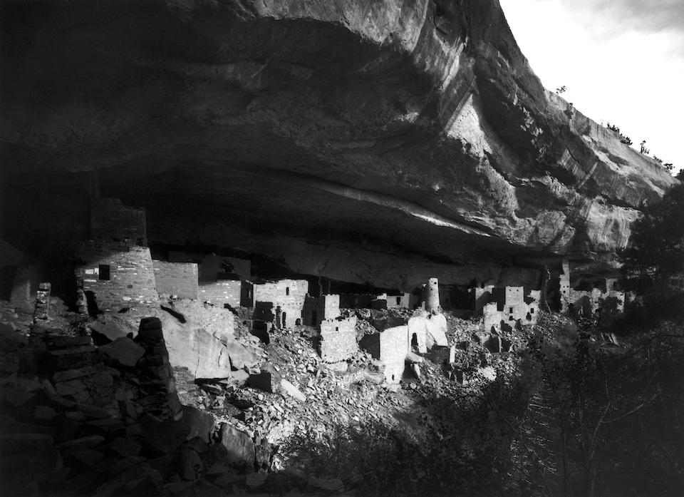 Cliff Palace at Mesa Verde, as it appeared to Gustaf Nordenskiold in 1891/Archives