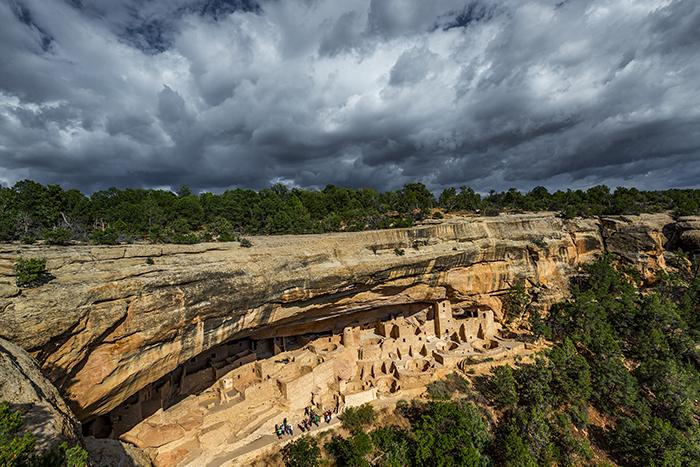 Late afternoon at Cliff Palace, Mesa Verde National Park / Rebecca Latson