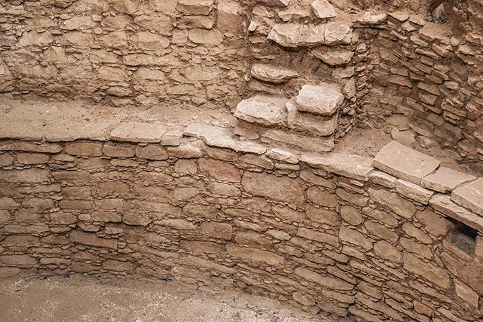 Pit house kiva detail