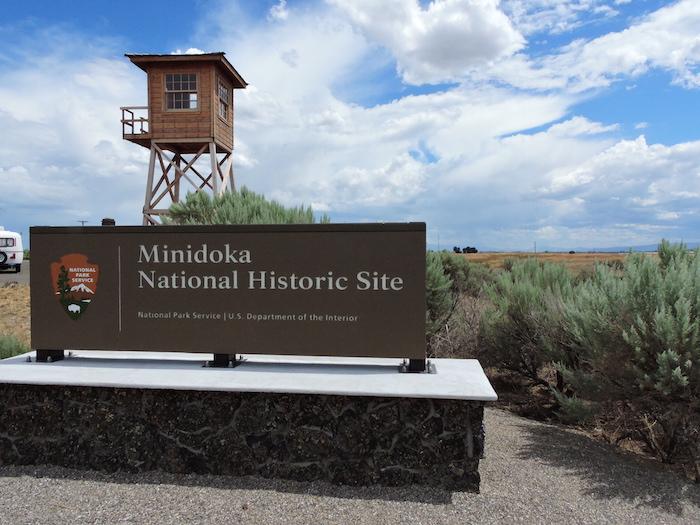 NPS signs at Minidoka National Historic Site/Lee Dalton
