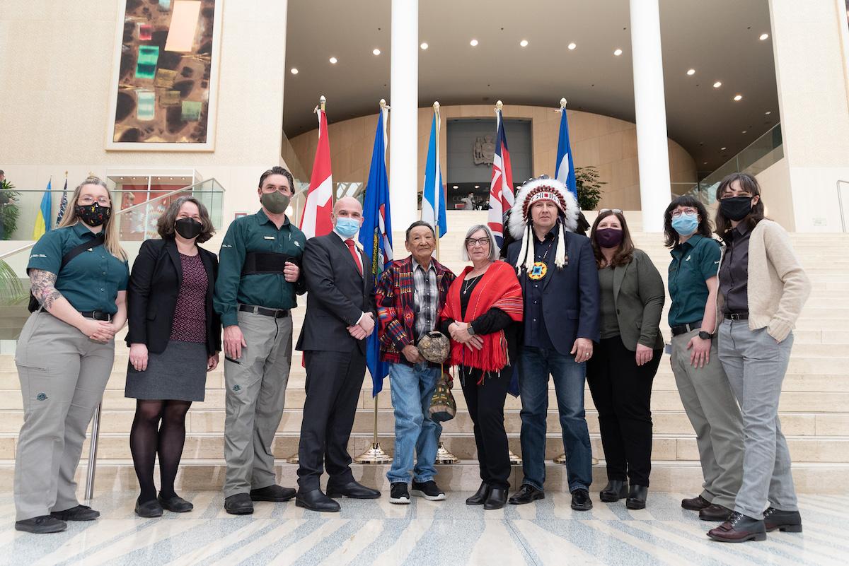 At this week's news conference, Parks Canada and the City of Edmonton vowed to work with Indigenous partners to see if an Edmonton region urban park is possible.