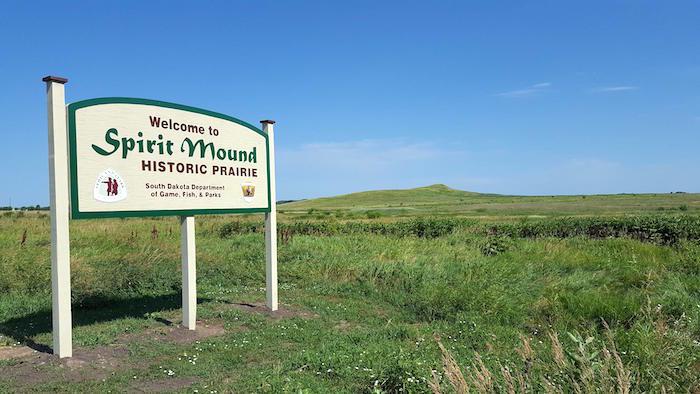 Spirit Mound Historic Prairie is one of the few places you can walk in the footsteps of Lewis and Clark when the Corps of Discovery visited the site in August 1804/NPS