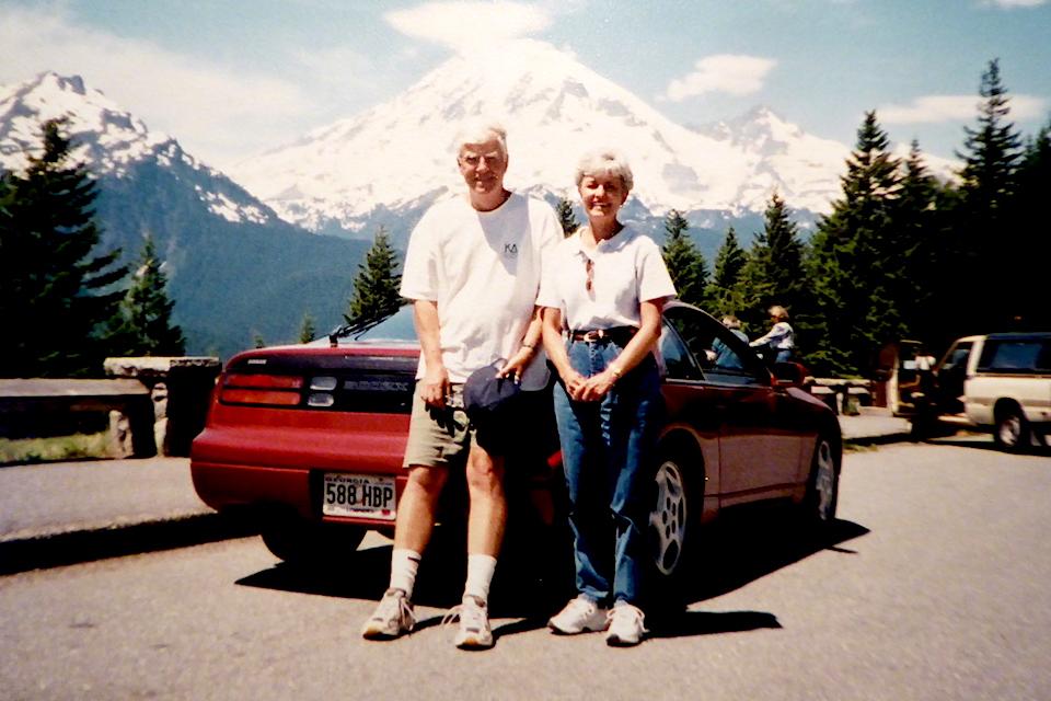 A 1994 Nissan 300 ZX carried the Scotts on their 2002 lodge hopping trip. A 1994 Nissan 300 ZX carried the Scotts on their 2002 lodge hopping trip.