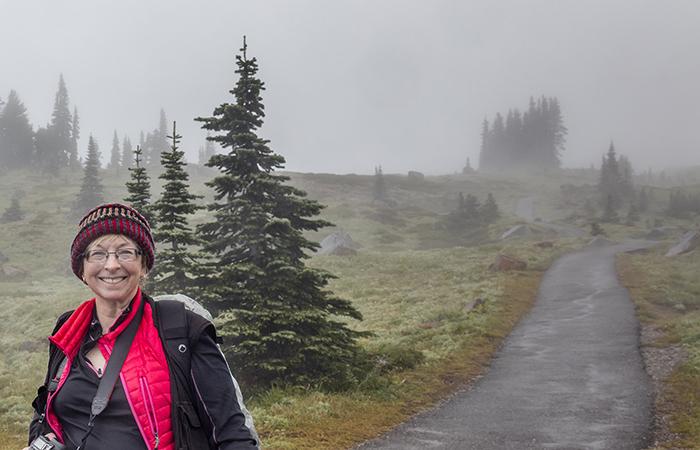 Where is the mountain? Mt. Rainier National Park / Rebecca Latson
