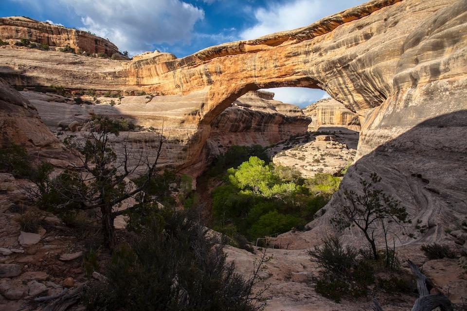You'll be able to hike down to Sipapu Bridge in Natural Bridges National Monument on Thursday/NPS, Jacob W. Frank